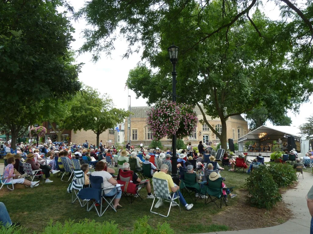 Outdoor band concert Outdoor band concert